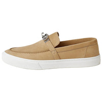 HERMES Game Casual Shoes Men's Light Brown