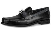 LOUIS VUITTON Major Loafers 'Black With Monogram Deco'