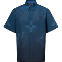 LOUIS VUITTON Monogram Printed Short-Sleeved Shirt