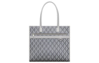 DIOR Cotton Canvas Tote Bag Shopping Bag Handbag Men's Gray
