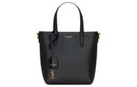 SAINT LAURENT Cow Leather Handbag Shoulder Bag Crossbody Bag Mini Women's Black