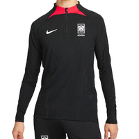 Nike Dri-FIT Korea Soccer Jersey 'Black Red' DN1197-010