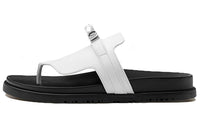 HERMES Empire Flip Flops Women's White Black