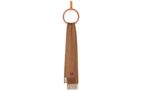 LOEWE Anagram Knit Scarves Unisex Camel