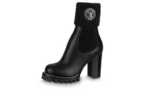 LOUIS VUITTON Crew Chelsea Boots Women's Black