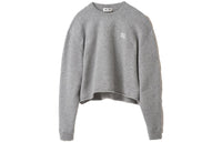 MIU MIU Logo Embroidered Crewneck Knitted Jumper