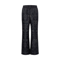 LOUIS VUITTON Printed Silk Pyjama Pants