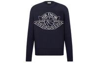 DIOR x Jordan Sweater Unisex Navy Blue