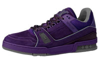 LOUIS VUITTON Trainer Low Top Skateboard Shoes Men's Purple