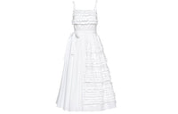 PRADA SS21 Sleeveless Dress Women's White