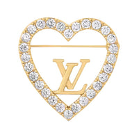 LOUIS VUITTON My Lv Love Brooch