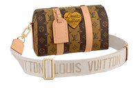 LOUIS VUITTON X Nigo City Keepall Monogram Stripes Brown