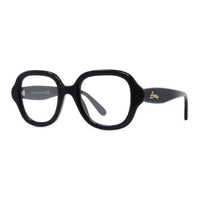 LOEWE Acetate Acetyl Irregular Shape Eyeglass Frames Women's Black