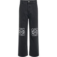 LOEWE Anagram Baggy Jeans 'Black'