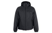 PRADA Logo Hooded Puffer Jacket