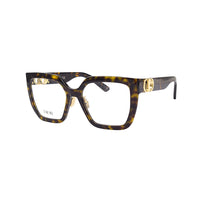 DIOR Square Eyeglass Frames Women's Tortoiseshell