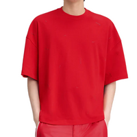 Nike x Jacquemus T-Shirt Asia Sizing 'Dark Red' HF7112-611