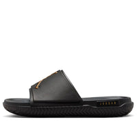 (GS) Air Jordan Jumpman Slide 'Black Metallic Gold' FQ1597-007