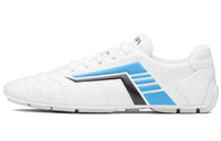 PRADA Slip Resistant, Abrasion Resistant, Breathable Low Top Casual Shoes Men's White