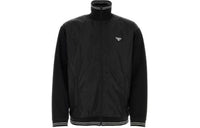 PRADA Triangle Logo Zipped Coat