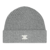 CELINE Triomphe Beanie In Heritage Cashmere
