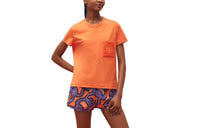 HERMES T-Shirts Women's Orange