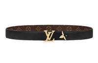 LOUIS VUITTON M8233W Pretty Lv 30mm Reversible Belt