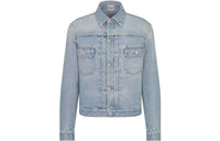 DIOR FW23 Denim Jacket Men's Light Blue
