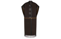 LOUIS VUITTON Coat Women's Dark Coffee