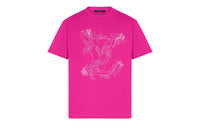 LOUIS VUITTON New Quarterly Products Of LV T Shirt Men's Red