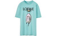 LOEWE x QIANYUQIANXUN,LIANMINGKUAN T Shirt Women's Turquoise