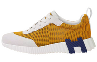 HERMES Bouncing Slip-Resistant Low-Top Casual Shoes Women's Yellow