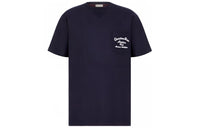 DIOR Quarterly New Products T-Shirts Men Navy