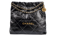 CHANEL 22 Handbag Black