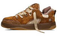 DIOR B9S Skater Erl Brown Suede With Brown And Beige DIOR Oblique Jacquard