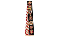 LOUIS VUITTON Silk Scarves Women's Red