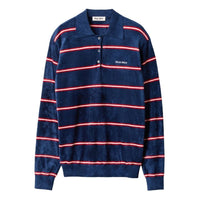 MIU MIU Polo Shirt Women's Blue Red