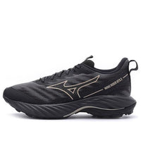 (WMNS) Mizuno Wave Rider Gore-Tex 2 Super Wide 'Black Gold' J1GD248021