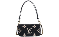 LOUIS VUITTON Multi Pochette Monogram Empreinte Bi-color Black