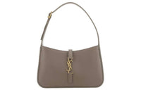 SAINT LAURENT LE5A7 Cow Leather Hobo Bag, Handbag, Shoulder Bag Women's Brown