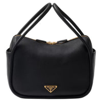 PRADA Leather Handbag Women's Black