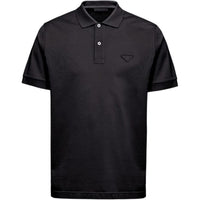 PRADA SS24 Polo Shirt Men's Black