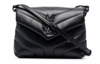 SAINT LAURENT Leather Shoulder Bag, Crossbody Bag, Handbag Women's Black