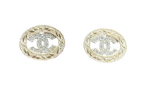CHANEL Stud Earrings Women's