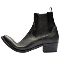 PRADA Wizard Boots Short Chelsea Boots 4cm Men's Black