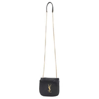 SAINT LAURENT Lambskin Crossbody Bag, Shoulder Bag Women's Black