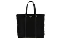 PRADA Nylon Tote Bag, Shopping Bag, Shoulder Bag, Handbag Regular Men's Black