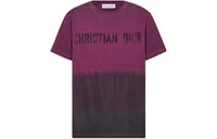 DIOR T-Shirt Women's Dark Purple Red