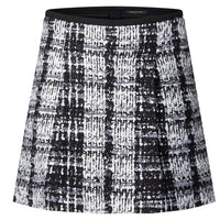 LOUIS VUITTON Graphic Tweed Mini Skirt