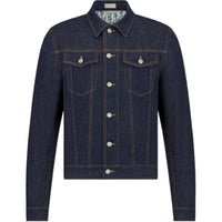 DIOR SS24 Denim Jacket Men's Blue